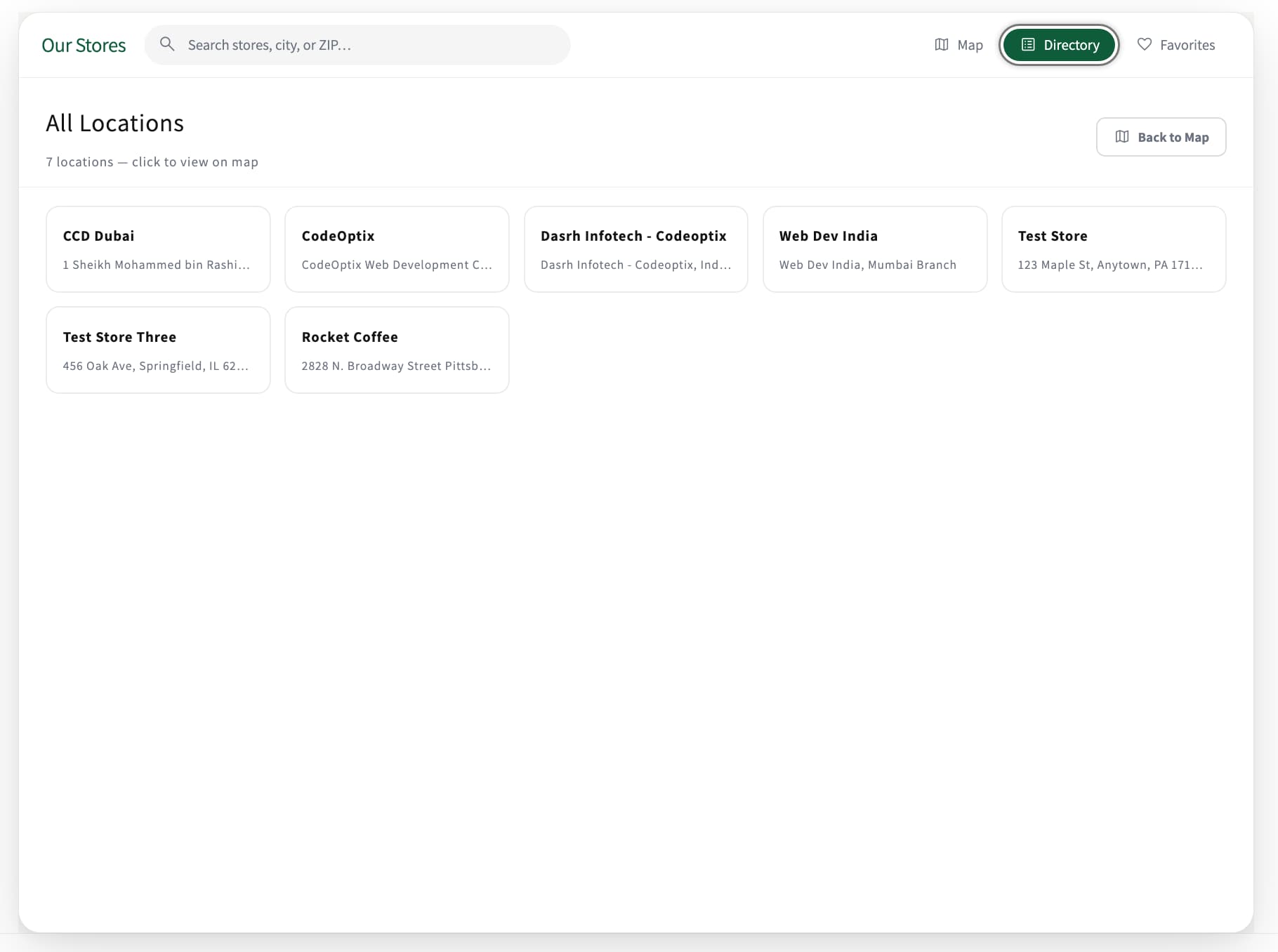 Directory View
